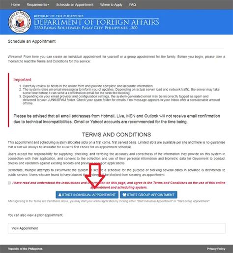 philippine passport online appointment.